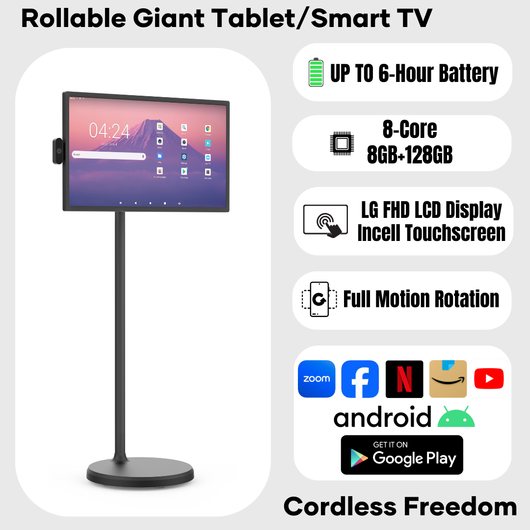 Armer® 32 StanbyMe Portable Outdoor Smart TV Touch Screen with